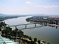 The Mária Valéria bridge, connecting Esztergom in Hungary with Štúrovo in Slovakia