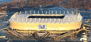 <span class="mw-page-title-main">Rostov Arena</span> Association football stadium in Rostov-on-Don, Russia