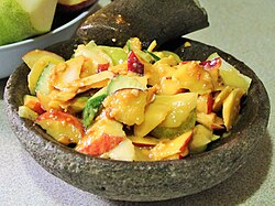 Rujak Buah (Indonesian Fruit Salad).JPG