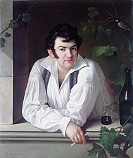 Self-Portrait at the Window