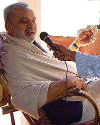 Kannada writer and Jnanpith Award winner for the year 1994, U. R. Ananthamurthy U R Ananthamurthy.jpg