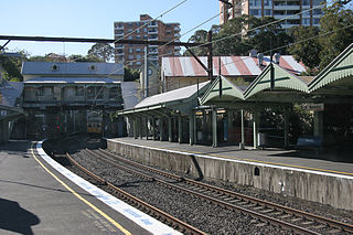 <span class="mw-page-title-main">Waverton railway station, Sydney</span> Railway station in Sydney, New South Wales, Australia