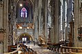 Nave with organ and pulpit