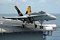 F/A-18C taking off