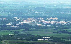 Brits as seen from Dewetsnek in the Magaliesberg