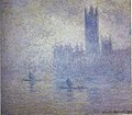 Le Parlement, effet de brouillard, 1904, Museum of Fine Arts, St. Petersburg (Floryda)