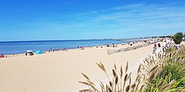 The beach in Châtelaillon