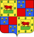 Coat of arms of the dukes of Valentinois.