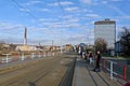 Hotel Olympik from the tram station Invalidovna