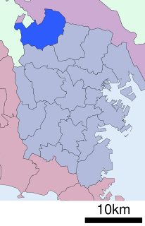 青葉区 (横浜市)位置図