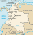 Map of Colombia