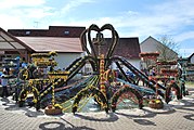 Osterbrunnen in Bieberbach (2010)