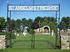 St. Anselm's Cemetery, Wrought-Iron Cross Site