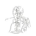 Saul Bellow in 1999 (Tekening: Dejan Stojanović) geboren op 10 juni 1915