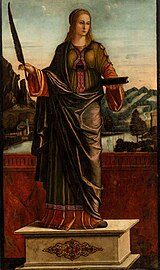 St Anastasia from the Zadar Polyptych