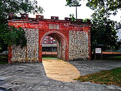 Old city gate in Pingtung Park