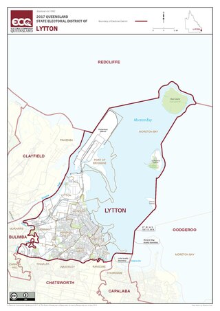 <span class="mw-page-title-main">Electoral district of Lytton</span> State electoral district of Queensland, Australia