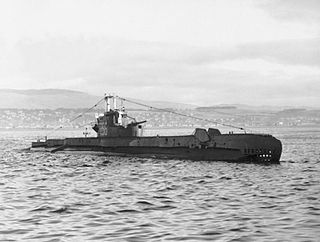 HMS <i>Sentinel</i> (P256) Submarine of the Royal Navy