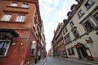 Historical houses around Castle Square.