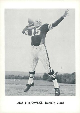 <span class="mw-page-title-main">Jim Ninowski</span> American football player (1936–2024)