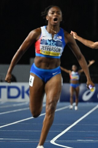 <span class="mw-page-title-main">Melissa Jefferson (sprinter)</span> American sprinter (born 2001)