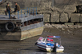 The North Korean Coastguard in Sinuiju