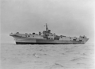 HMS <i>Perseus</i> (R51) Colossus-class light fleet aircraft carrier