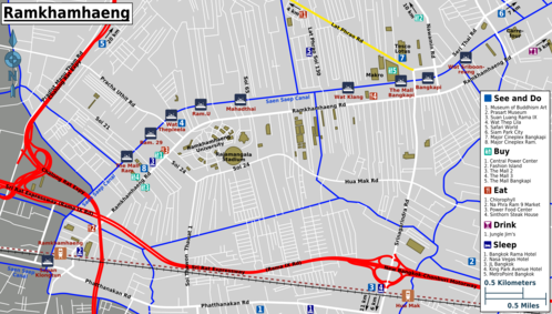 Map of Bangkok/Ramkhamhaeng