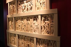 The Reredos from St John's Wellington at the Museum of Somerset in Taunton Castle