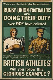 World War I recruitment poster