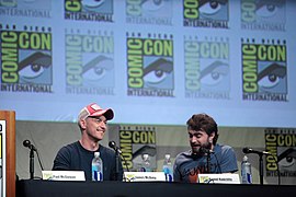 SDCC 2015 - James McAvoy & Daniel Radcliffe (19552335570).jpg