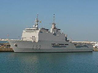 Spanish ship <i>Castilla</i> (L52)