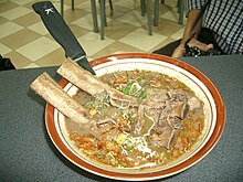 Konro is an Indonesian rib soup originating with the Makassarese people of South Sulawesi. Sop Konro.JPG