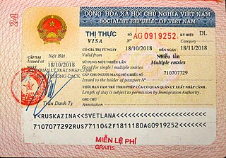 <span class="mw-page-title-main">Visa policy of Vietnam</span> Policy on permits required to enter Vietnam