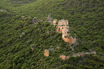 Montfort Castle, Israel. Photograph: Eran Feldman Licensing: CC-BY-SA-3.0