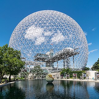 Montreal Biosphere Environment museum in Montreal, Quebec, Canada