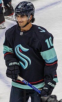 The Kraken's first-ever draft pick was Matty Beniers.