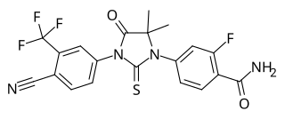 <i>N</i>-Desmethylenzalutamide Chemical compound