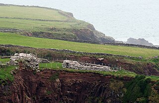 <span class="mw-page-title-main">Promontory fort</span> Fortification, usually dating from the Iron Age