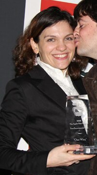 Winning Best experimental film at the Big Apple Film Festival, 2008 Floanne-Ankah.jpg