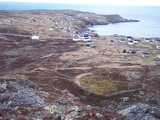 <span class="mw-page-title-main">Grates Cove, Newfoundland and Labrador</span> Local service district / designated place in Newfoundland and Labrador, Canada