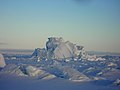 Captive iceberg in Resolute Bay