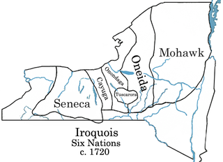 Iroquois Six Nations c.1720