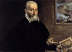 Giulio Clovio de El Greco. ĉirkaŭ 1571-1572