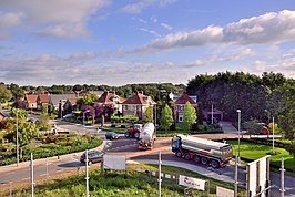 Gezien vanaf de Puurveense molen