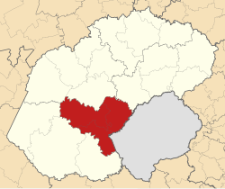 Location in the Free State