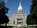 Image 40The Michigan State Capitol in Lansing houses the legislative branch of the government of the US state of Michigan. (from Michigan)