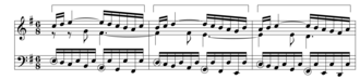 Bridge in J. S. Bach's Fugue in G major BWV 860, mm. 17-19 MusikSequenz.png