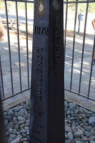 <span class="mw-page-title-main">1872 California-Nevada State Boundary Marker</span> United States historic place