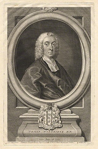 <span class="mw-page-title-main">Philip Doddridge</span> English Congregationalist leader, educator, and hymnwriter (1702–1751)